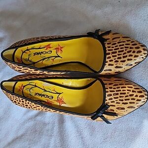 Show Stopper Exchange Animal Print Heels